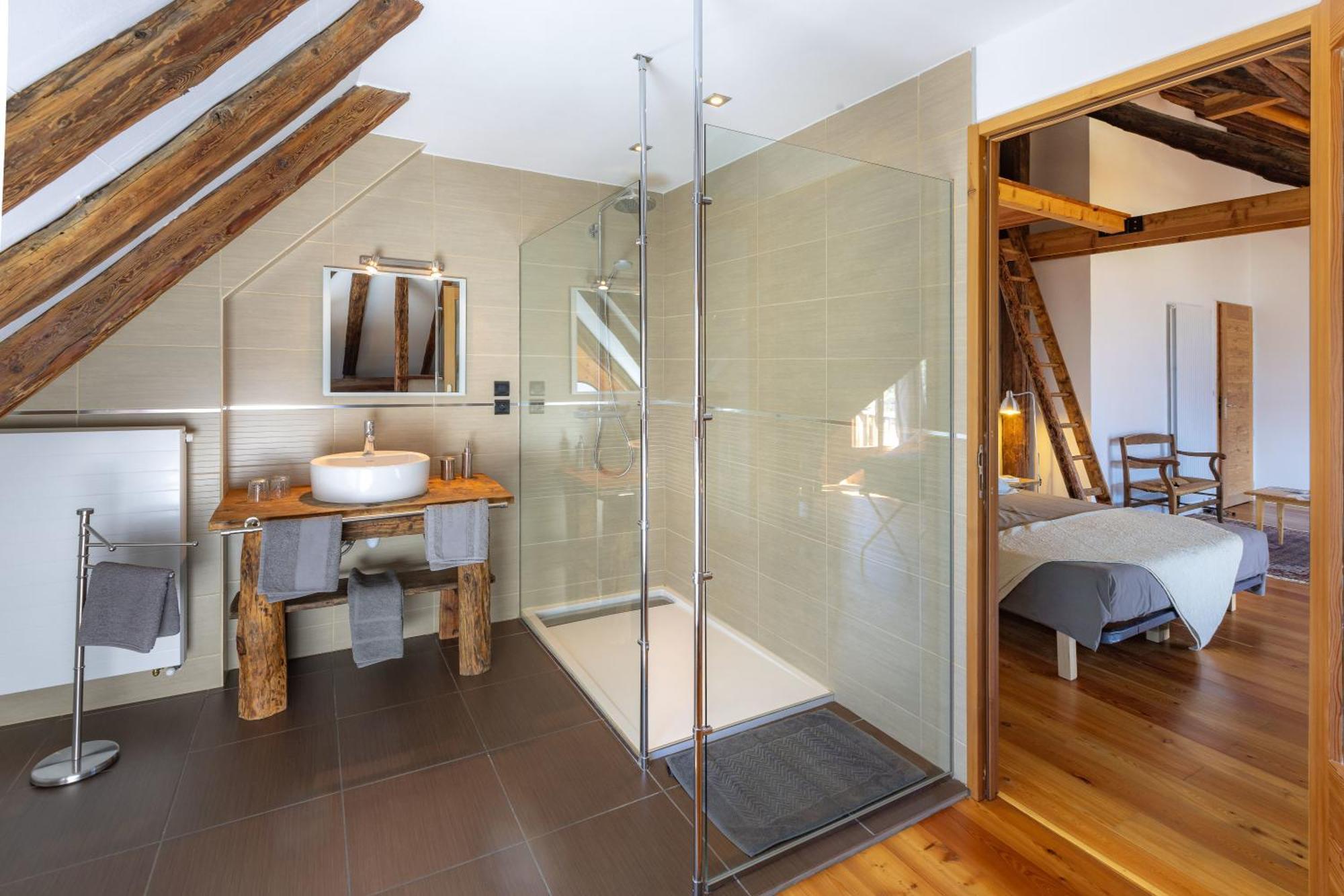 Bed and Breakfast La Ferme De Beaute Шатору-лез-Альп Экстерьер фото